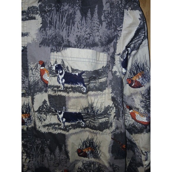 Field Tested By Outdoor Life Shirt Bird Hunting Print Men's Small (34/36) Cotton - Picture 10 of 16